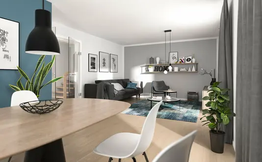 Lichthaus-152-Wohnzimmer Wohnzimmer Innenansicht